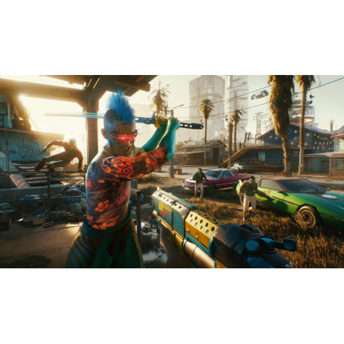 CYBERPUNK 2077 DAYONE EDITION PS4 ES USED CYBERPUNK 2077 DAYONE EDITION PS4 ES USED